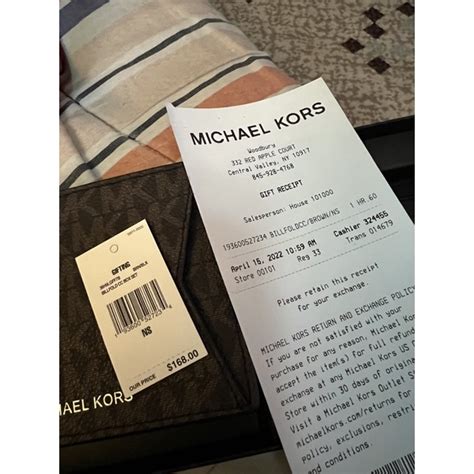 michael kors gift card balance|michael kors gift receipt.